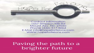 Hope For Felons Inc