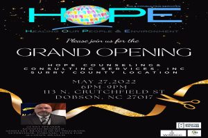 Hope Couseling Grand Opening